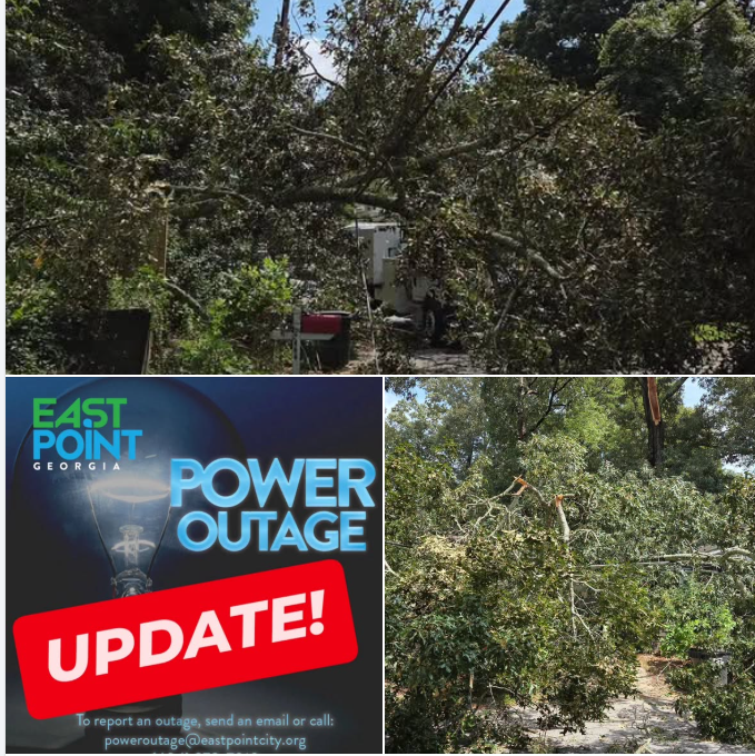 East Point Power Reports Outage Affecting 364 Customers: Neighborhoods Near Downtown E.P. Affected