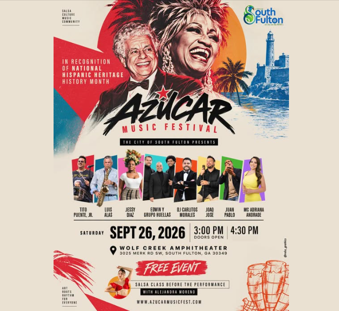City Of South Fulton Hosts Free “Azucar Music Festival” In Honor Of Hispanic Heritage Month