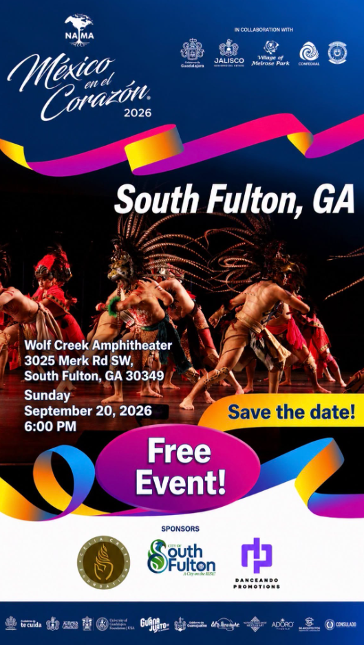 Happening Today: Mexico en el Corazon (Mexico in the Heart) 2026 In The City Of South Fulton At Wolf Creek Amphitheater